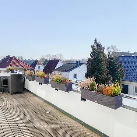 公寓 Penthouse Wolkenlos 蒂门多弗施特兰德