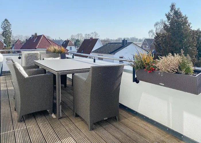 Penthouse Wolkenlos Lejlighed *